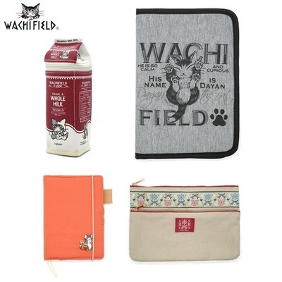 WACHIFIELD Dayan the Cat Pencil Case Multi-Case Planner Cover, etc. JAPAN NEW