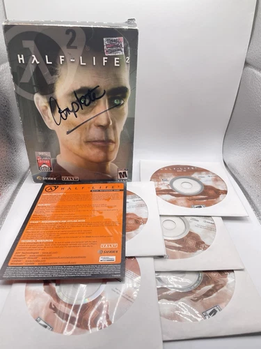 Half-Life 2 (PC, 2004) Gman box version - 5 Discs
