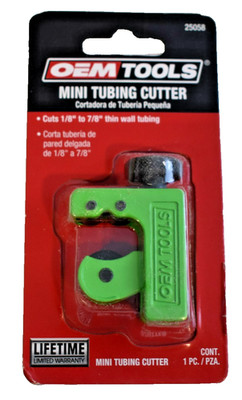 OEM Tools 25058 1/8'' - 7/8'' Mini Tubing Cutter New in Package