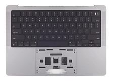 OEM Topcase in Gray - MacBook Pro 14" 2021 - 2023 Models. A2442, A2992