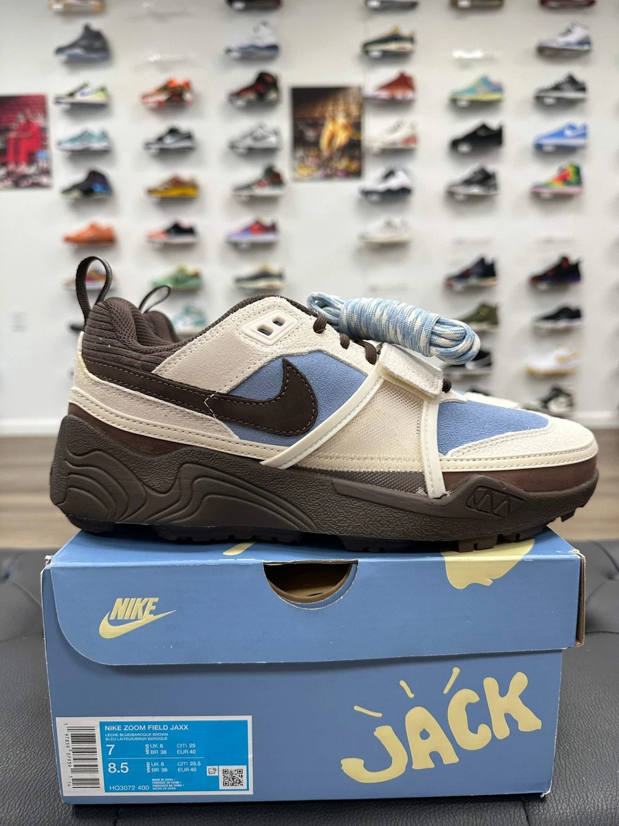 Travis Scott x Nike Zoom Field Jaxx Leche Blue for Sale
