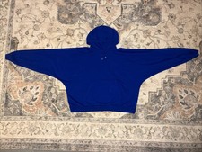 YZY YEEZY HD01 (V1) HOODIE HOODED SWEATSHIRT COBALT BLUE SIZE 1 SEAMLESS