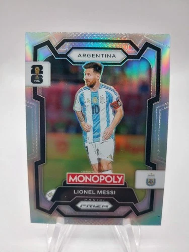 Lionel Messi 2026 FIFA World Cup Monopoly Prizm Silver Prizm – Argentina No.1