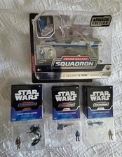 Star Wars Micro Galaxy Squadron Series 13 Lt Callahan E-Wing & Scouts
