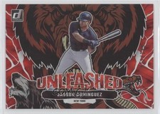 2023 Panini Donruss Unleashed Red 11/149 Jasson Dominguez #U20 0c6