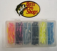 2" baby shad plastic bait 150 piece crappie kit with Bass Pro Shops sticker