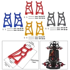 RC Car Front Lower Suspension Arm Kit High Hardness Remote Control Car Parts
