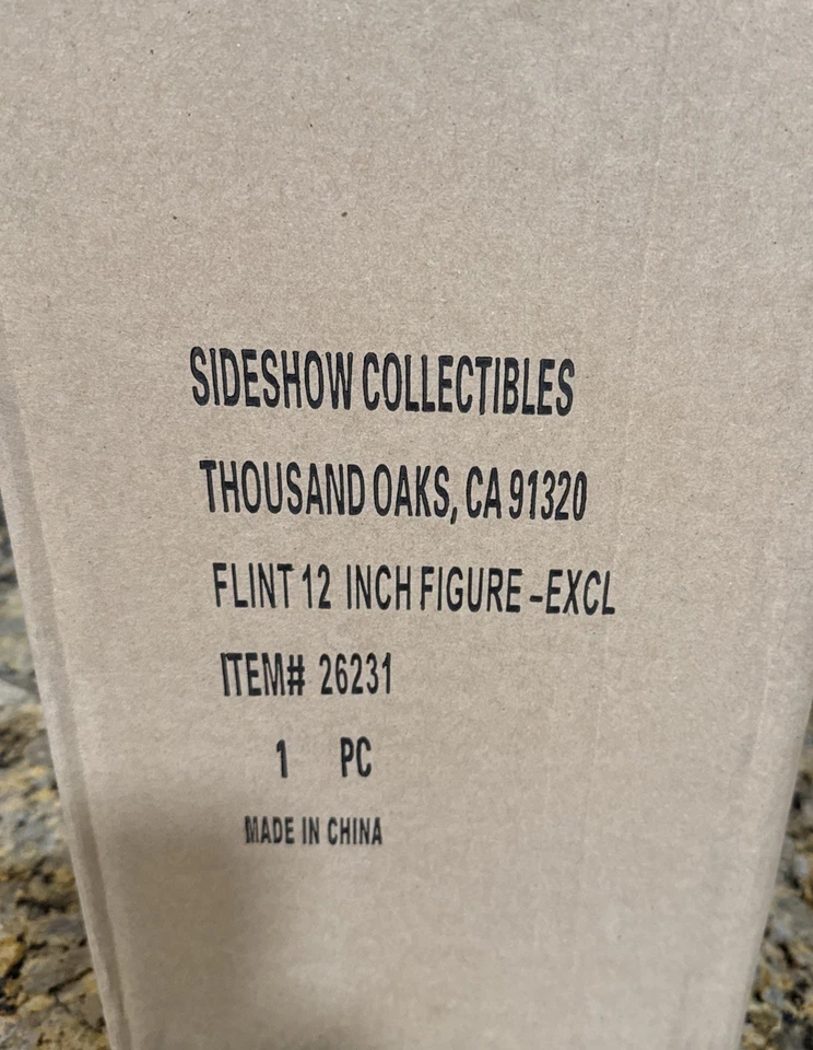 Sideshow G.I. Joe 12 pulgadas suboficial pedernal versión exclusiva sellado ¡¡sin usar, en caja!!! Foto 2 de 4