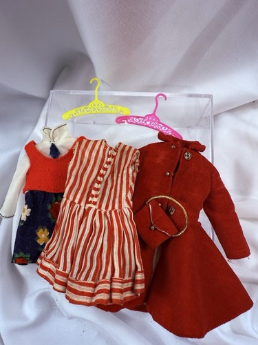 Konvolut Vintage Skipper Puppe 60er Jahre Kleidung
