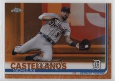 2019 Topps Chrome Orange Refractor 12/25 Nick Castellanos Nicholas #95 s5j