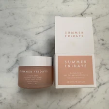 Summer Fridays Cloud Dew Oil-Free Ultra-Lightweight Gel Cream Moisturizer 1.7 oz