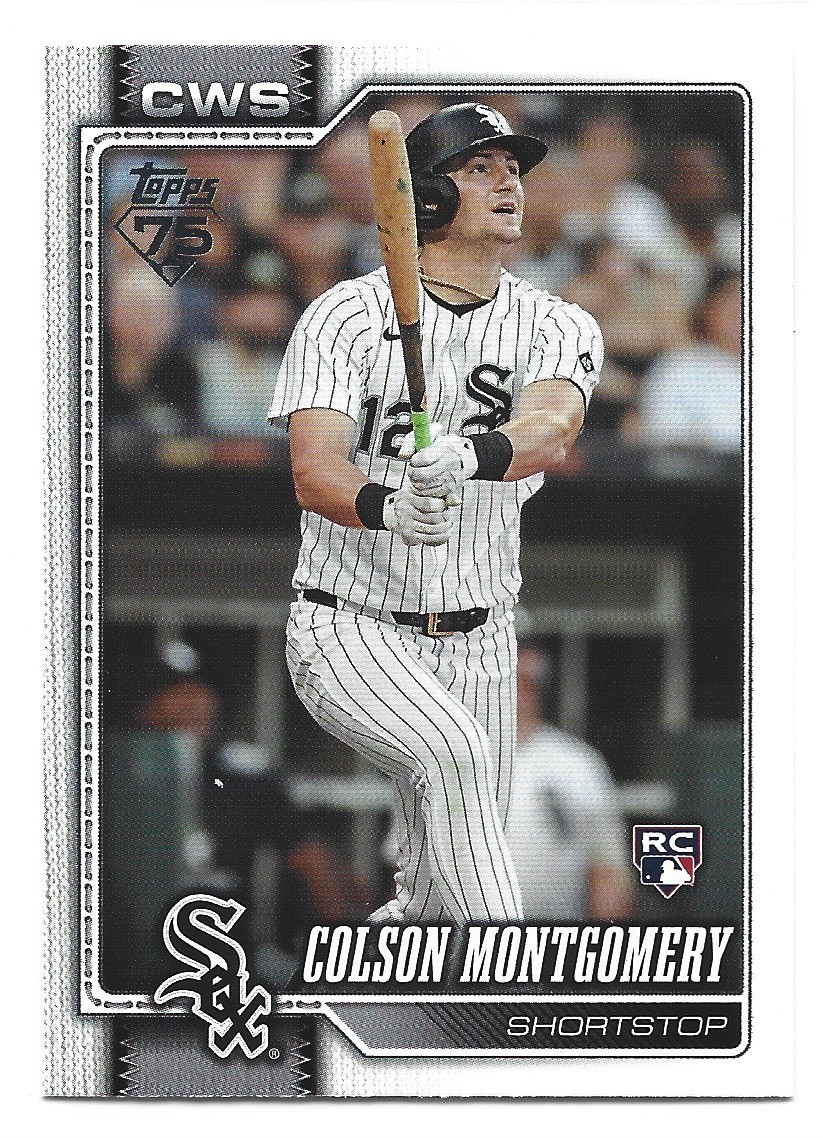 Colson Montgomery Rookie 2026 Topps Series 1 #157 Chicago White Sox
