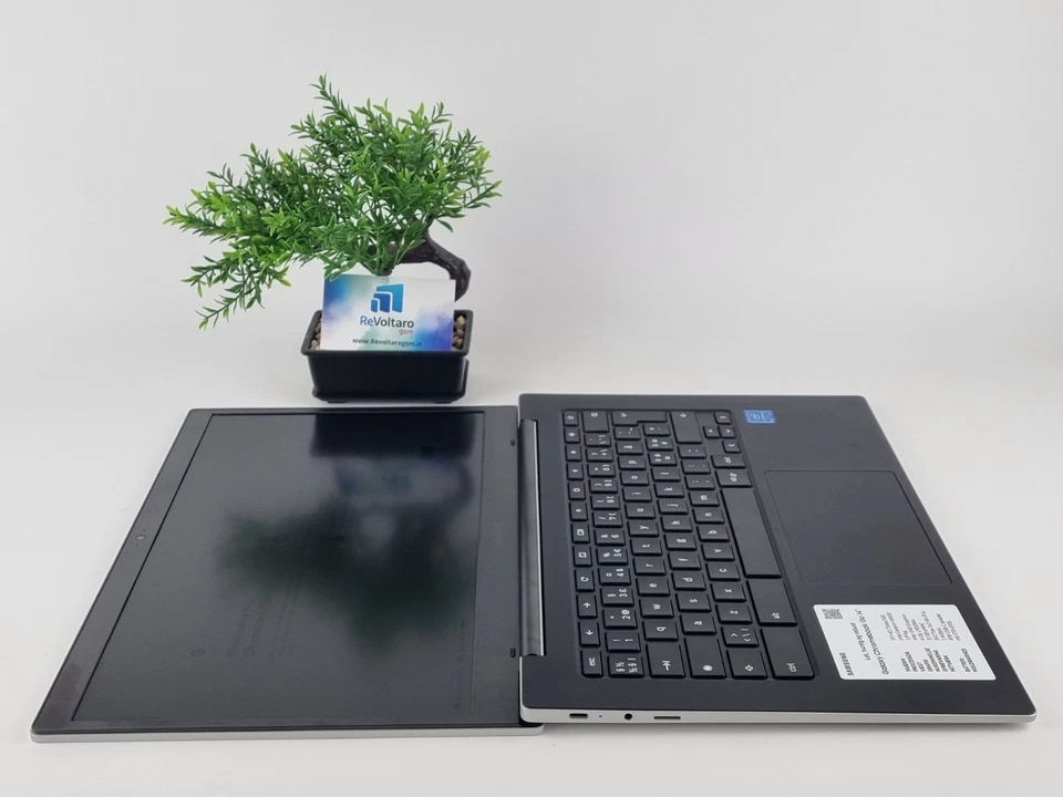 SAMSUNG GALAXY CHROMEBOOK GO XE340XDA 14"CELERON N4500 32GB SSD 4GB RAM GRADO:B - Immagine 3 di 4