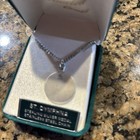 St. Dymphna Sterling Silver Round 0.9" Medal,  Gift Box, 18" Chain, US Made — photo 3