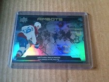 2024-25 Upper Deck Nathan MacKinnon  Colorado Avalanche Aimbots Black Parallel 