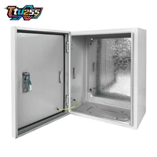 Steel Electrical Enclosure Box Wall Mount Junction Outdoor IP65 20x12x10''