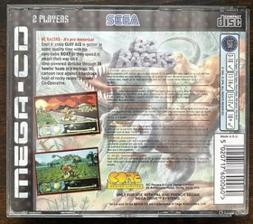 SEGA MEGA CD BC RACERS ⭐⭐⭐ COMPLETE WITH MANUAL RARE GAME ⭐⭐⭐