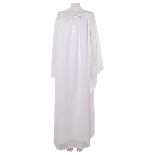 Cosplay Star Wars Padmé Amidala White Dress Gown Sleepwear Halloween Costumes - Picture 2 of 7