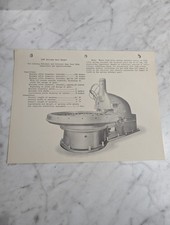 FELLOWS INFORMATION INSTRUCTION LITERATURE MANUAL 100  GEAR SHAPER