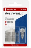 NäHnadeln & Stopfnadeln + NadeleinfäDler Sortiment 39 StüCk