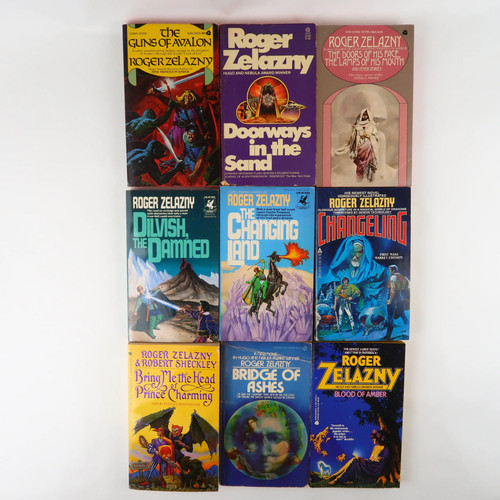 Roger Zelazny - 19 Book Lot - Roadmarks, My Name is Legion...Vintage SF MMPB - Picture 6 of 7