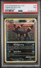 2010 POKEMON HEARTGOLD & SOULSILVER UNDAUNTED #10 UMBREON-REVERSE FOIL PSA 7