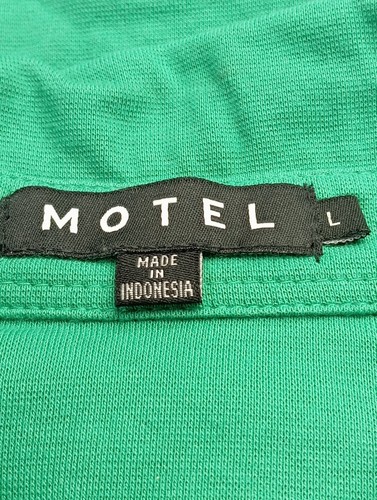 MOTEL Vestido de manga larga Mujeres Vestido Talla EU 40 verde look casual - Imagen 4 de 5