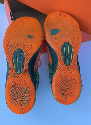 NIKE 653996-303 KD VII 7‎ WEATHERMAN EMERALD GREEN ORANGE Size 11.5 NIKE 653996-303 KD VII 7 WEATHERMAN EMERALD GREEN ORANGE  main image 4