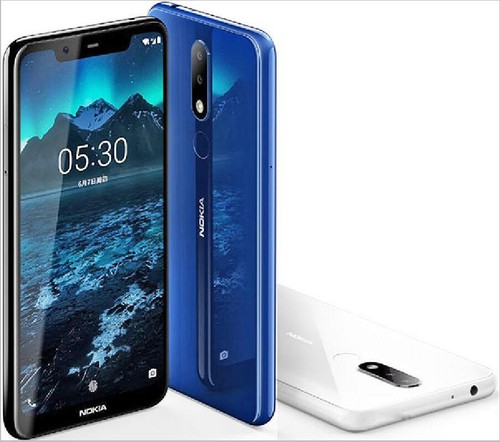 Telefon komórkowy Nokia 5.1 Plus (Nokia X5) Dual SIM 3GB/32GB 4GB/64GB ROM 5.86" - Zdjęcie 1 z 6