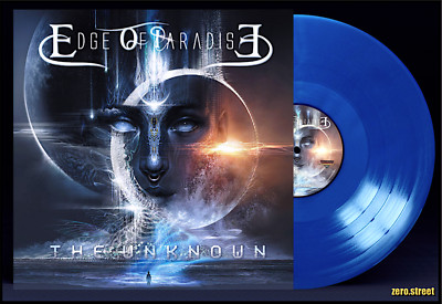 EDGE OF PARADISE The Unknown LP on BLUE VINYL New SEALED Frontiers