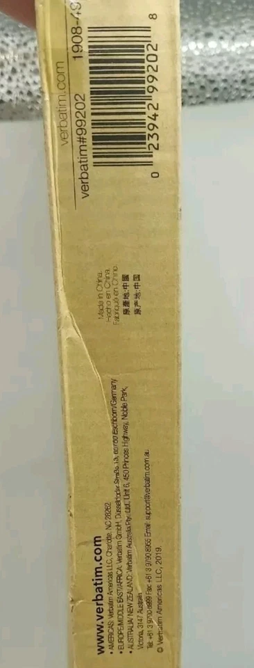 Verbatim 99202 Slimline Corded USB Keyboard And Mouse box damage - Image 4 of 4