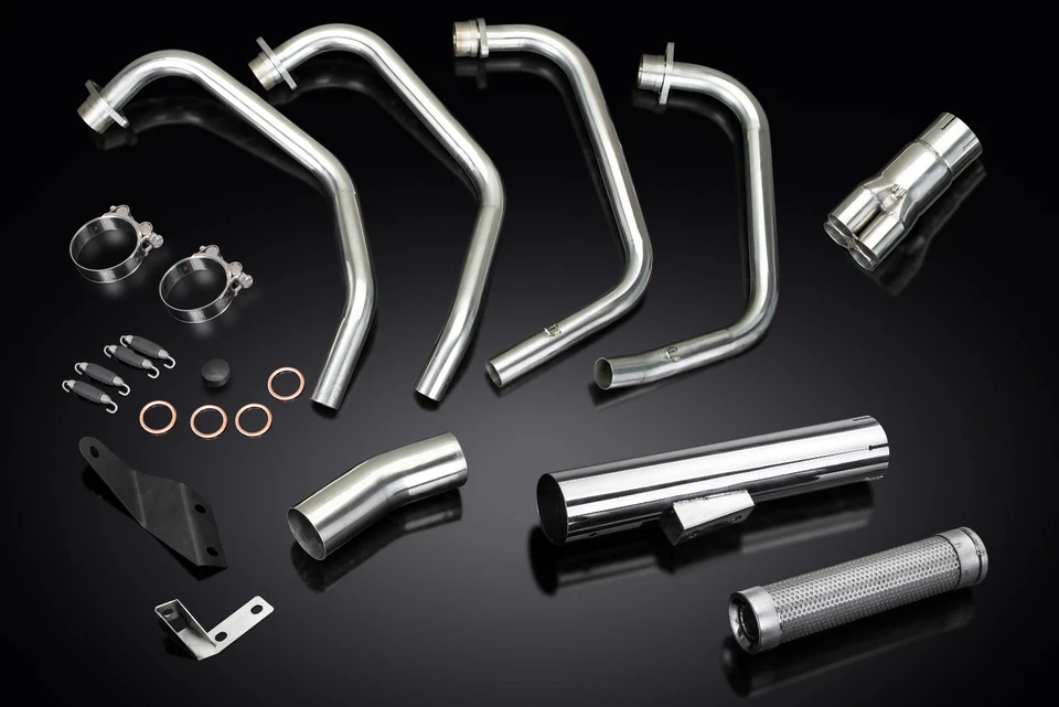 Прямой глушитель из нержавеющей стали для Honda CB750K CB750F CB750C CB900F 79-82 - Изображение 3 из 4