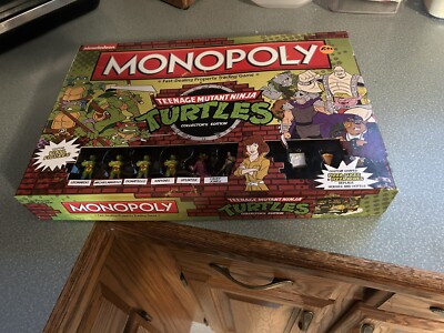 Teenage Mutant Ninja Turtles Monopoly 2014 édition Hasbro SCELLÉ EN USINE