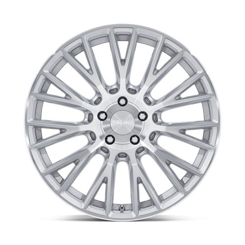 20x10 +35 Rotiform LSE RC201 5x112 Silver W/ Machined Face Wheels (Set of 4) - Picture 3 of 3