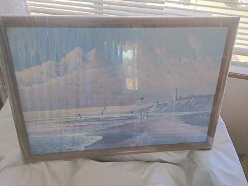 Commemorative August Holland ASMA Framed Painting Fine Art gallery 26" x 18" - Picture 7 of 17