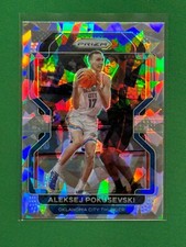 2021-22 Panini Prizm Basketball Aleksej Pokusevski #225 Ice Prizm