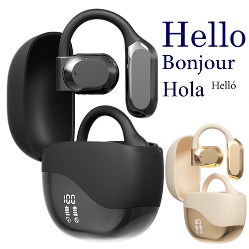 Real-Time Open-Ear AI Translator Earbuds 144 Languages Travel Business Essential - 第 2/18 張圖片