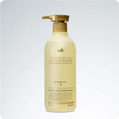 LADOR Dermatical Hair-Loss Shampoo 530mL for Normal to Dry Hair