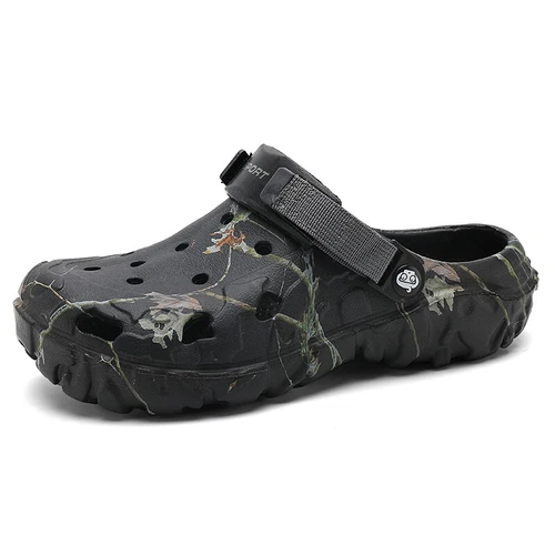 Garden clogs new men's eyelet sandals casual beach slippers swimming non-slip - Bild 10 von 35