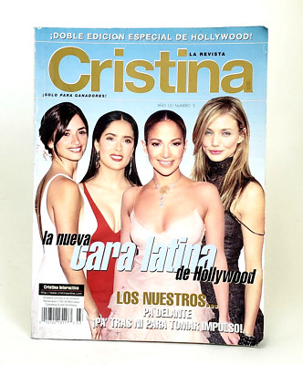La Revista  Cristina Jennifer Lopez Salma Hayek Penelope Cruz Cameron Diaz Magaz