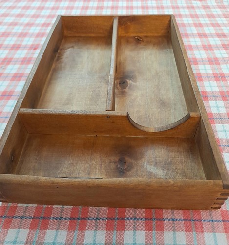 Portaposate in legno da cassetto 3 scomparti - Foto 3 di 5