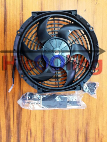 Universal 16 inch 12V volt Electric Cooling Fan Thermo Fan + Mounting kits - Picture 3 of 5