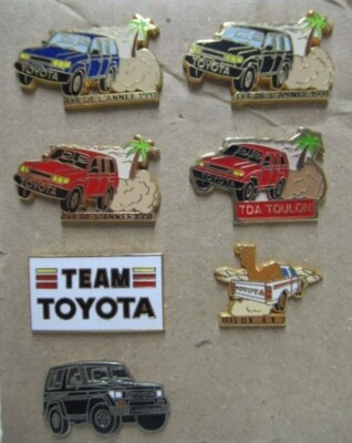 SET MIT 7 PINS TOYOTA 4X4 PARIS DAKAR - SPORT-AUTO