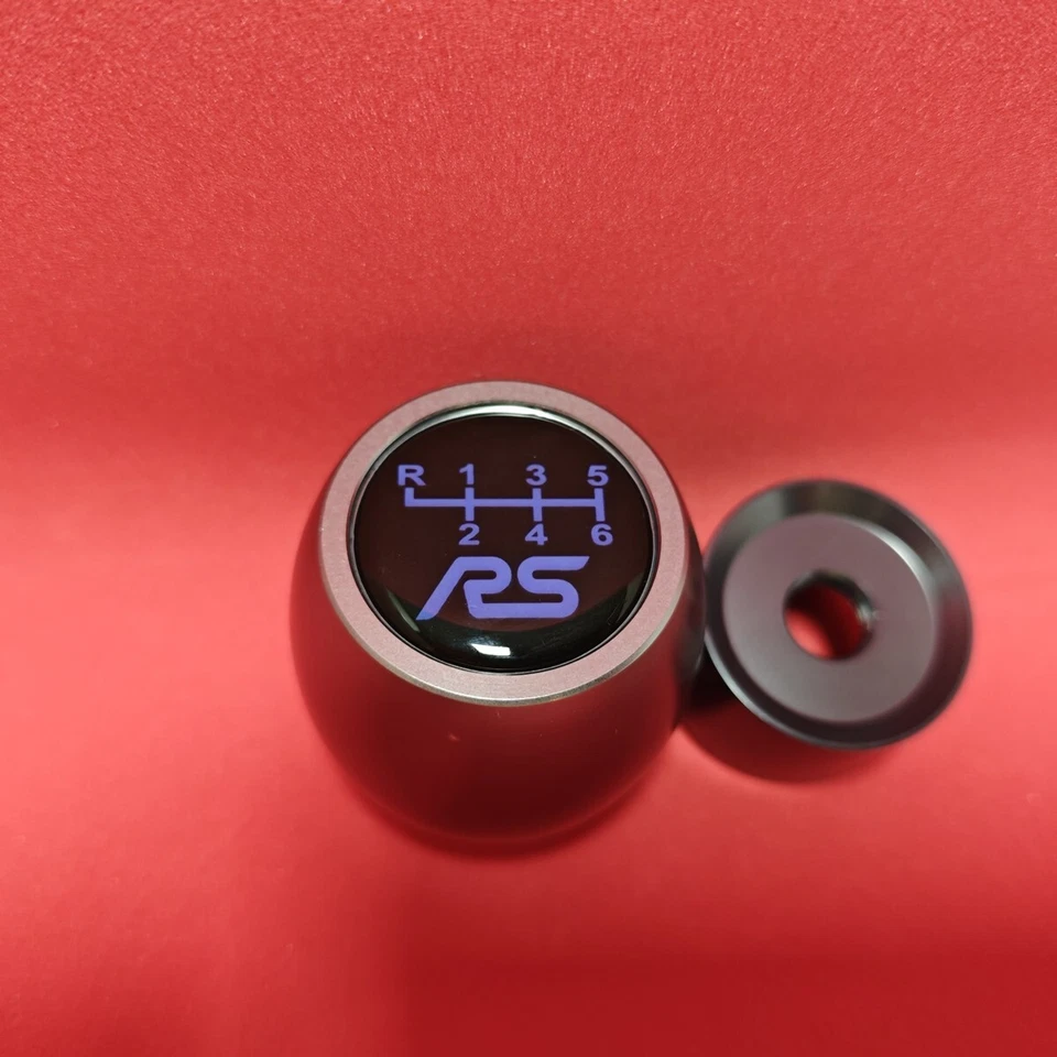 PERILLA DE CAMBIO OSCURA 6SP SPORT GUNMETAL PARA FOCUS MK3 MK4 FIESTA RS 2.3 TURBO Foto 2 de 4