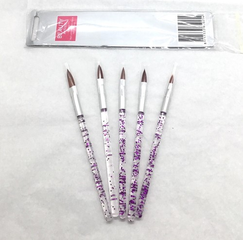 Juego de 5 brochas para arte en uñas cultivador de uñas de primera elección Beauty Artists - Imagen 2 de 3