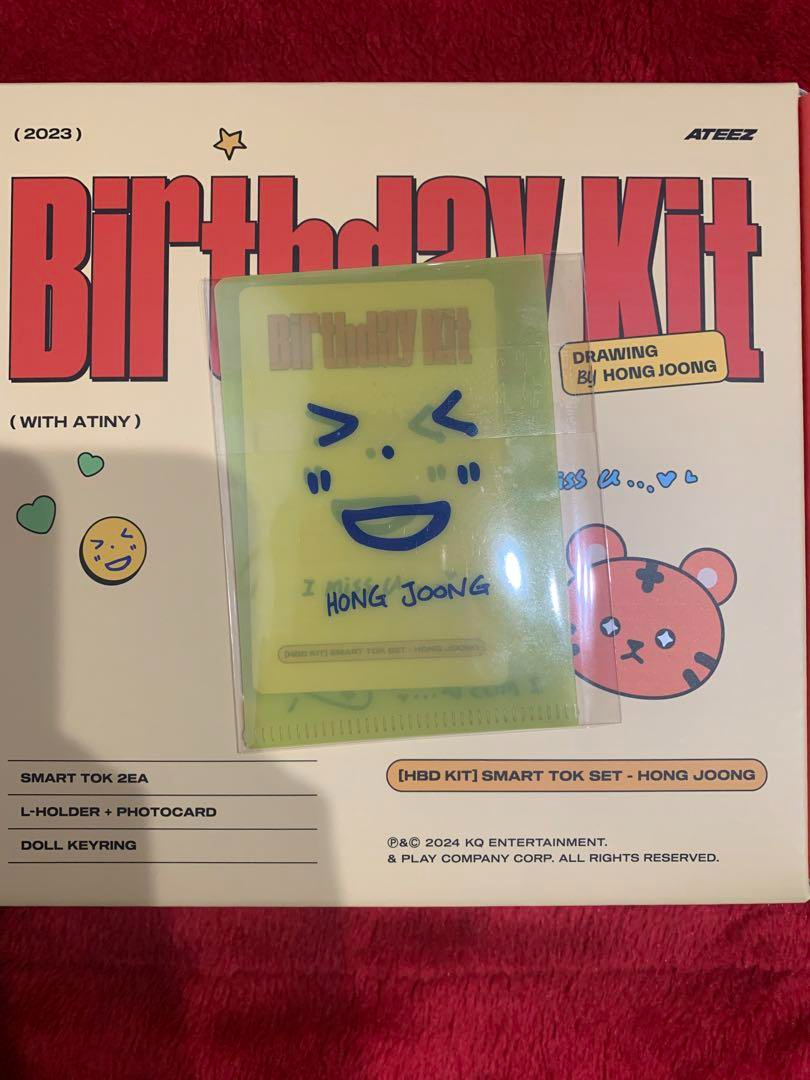 ATEEZ 2023 HAPPY BIRTHDAY KIT SMART TOK SET HONG JOONG New Japan