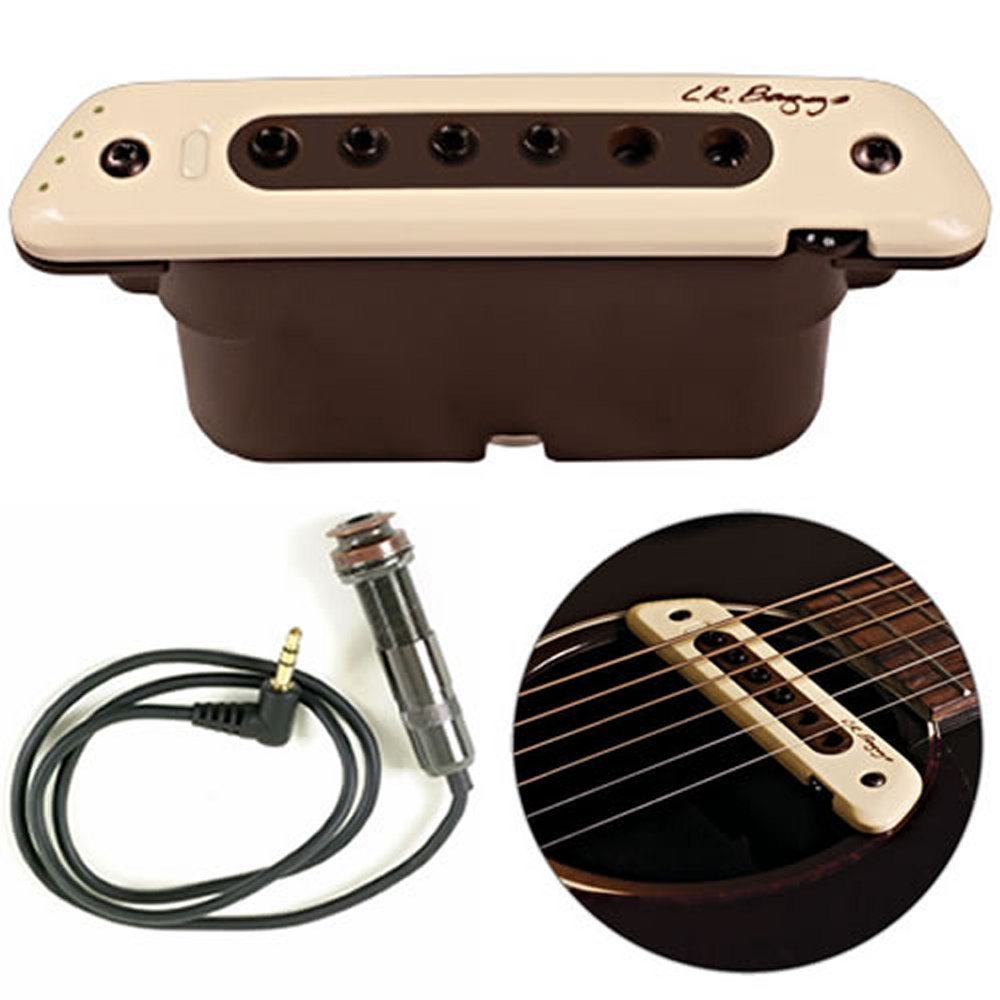 LR Baggs M80 Passive/Active Acoustic Magnetic soundhole Pickup Kit 261