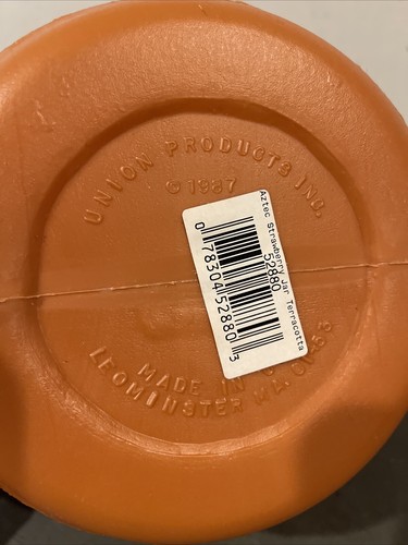 1987 NOS Strawberry Pot Planter Blow Mold Plastic Union Products USA Vintage - Picture 8 of 9