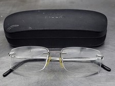 Jaguar Rimless Eyeglass 3-Piece Frame Mod. 33003-009 54 18-145 Switzerland
