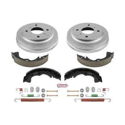 KOE15376DK Powerstop 2-Wheel Set Brake Drum and Shoe Kits Rear for Nissan Sentra